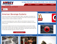 Tablet Screenshot of ambevsystems.com